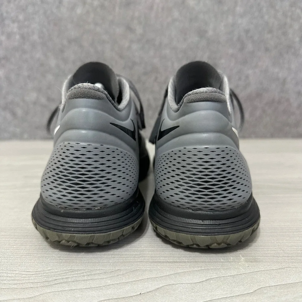Nike FS Lite‎ Trainer Mens 11.5 Gray Black Running Shoes 615972-006 Low Top Mesh